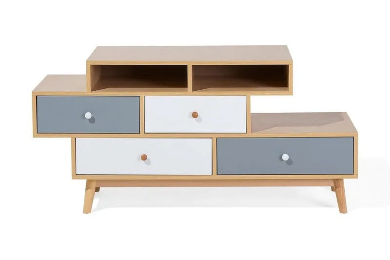 Irvine Byrå 40|119,5 cm - Trä/Natur - Förvaring - Förvaringsmöbler - Byrå