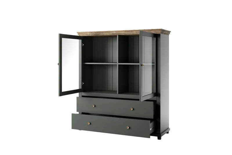 Ivreri Highboard 42x126 cm - Khaki/Natur - Förvaring - Förvaringsmöbler - Byrå