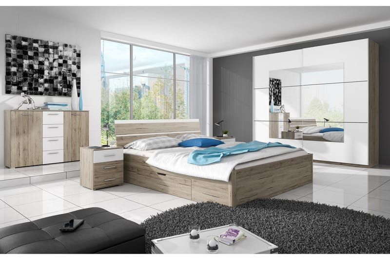 Joannie Byrå - Trä/Vit - Förvaring - Förvaringsmöbler - Byrå