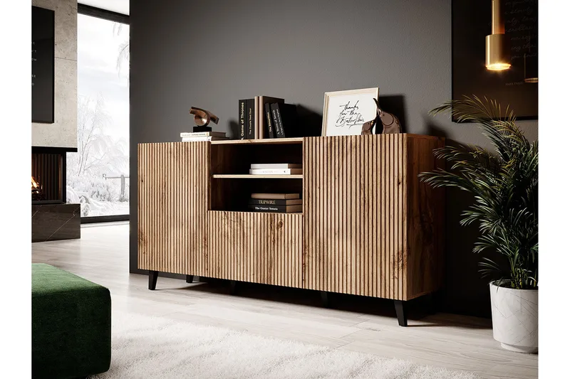 Juniskär Byrå - Svart|Ek - Förvaring - Förvaringsmöbler - Byrå