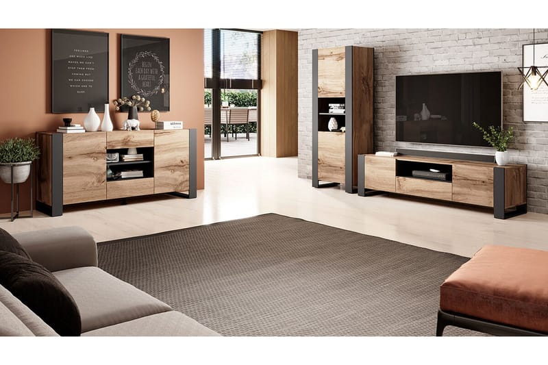 Juniskär Highboard - Antracit - Förvaring - Förvaringsmöbler - Byrå