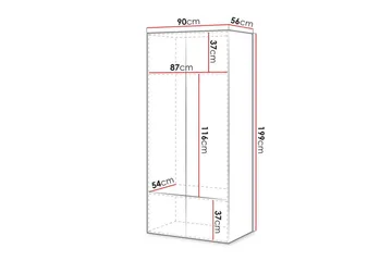 Juniskär Highboard - Svart - Förvaring - Förvaringsmöbler - Byrå