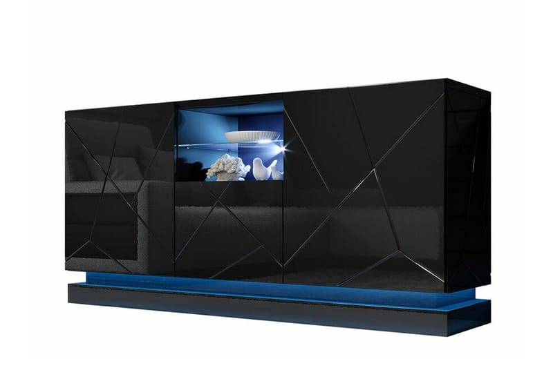 Juniskär Highboard, Svart