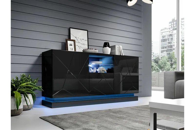 Juniskär Highboard - Svart - Förvaring - Förvaringsmöbler - Byrå