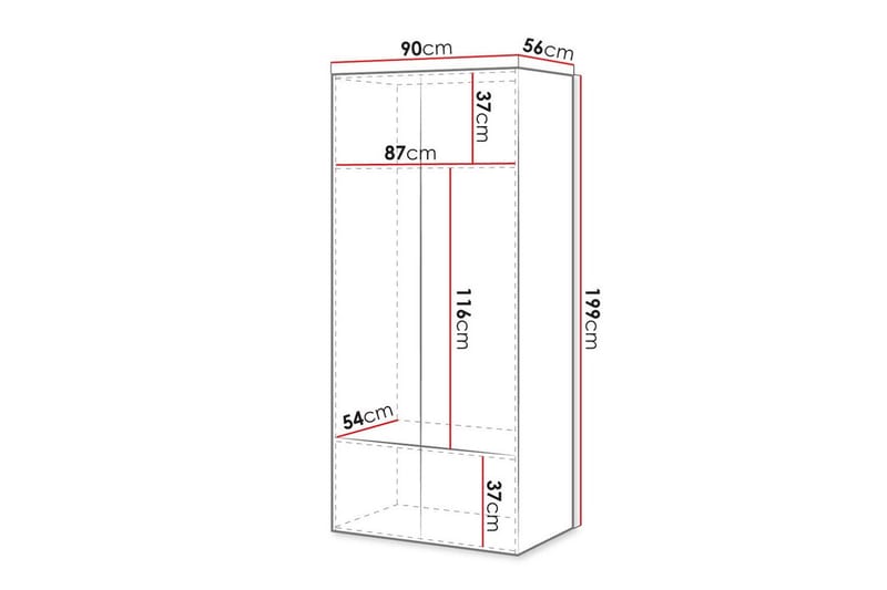 Juniskär Highboard Vit - Förvaring - Förvaringsmöbler - Byrå
