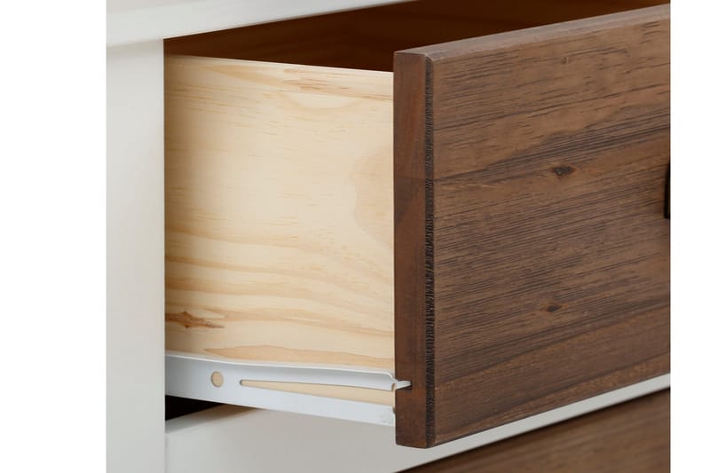 Kagami Highboard - Vit/Brun - Förvaring - Förvaringsmöbler - Byrå