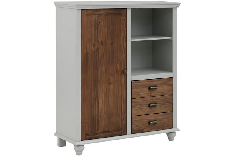 KANSAL Highboard Grå/Brun - Förvaring - Förvaringsmöbler - Byrå