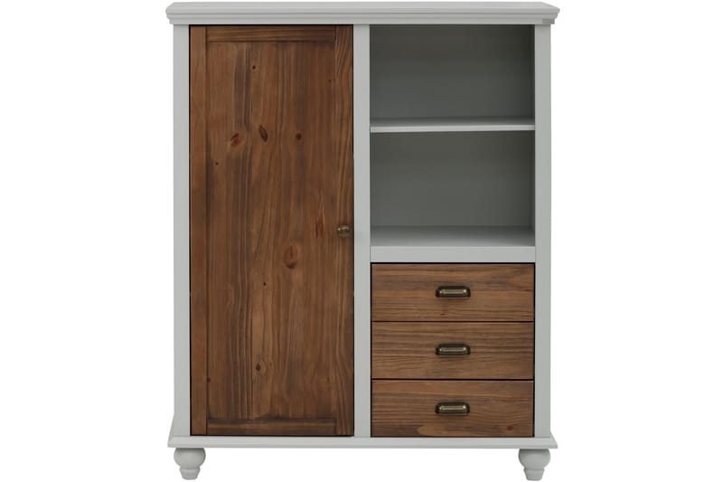 KANSAL Highboard Grå/Brun - Förvaring - Förvaringsmöbler - Byrå