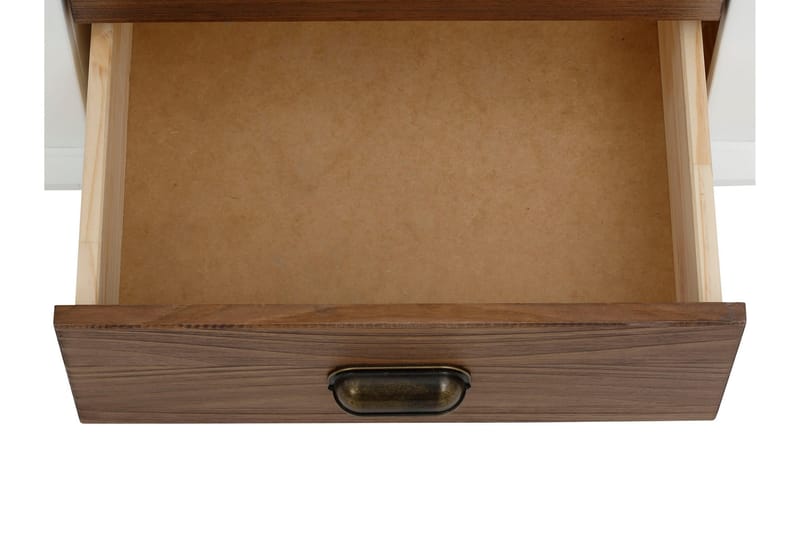 KANSAL Highboard Vit/Brun - Förvaring - Förvaringsmöbler - Byrå