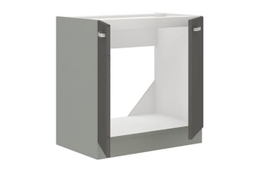 Karmen Skåp för tvättmaskin 80x52x82 cm - Beige/Grå - Förvaring - Skåp - Köksskåp