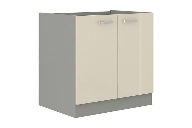 KARMEN Skåp för tvättmaskin 80x52x82 cm - Beige/Grå - Förvaring - Förvaringsmöbler - Byrå