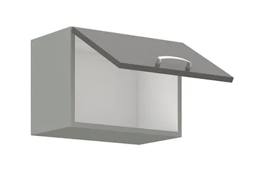 Karmen Väggskåp 50x36x40 cm - Svart/Grå/Vit - Förvaring - Skåp - Köksskåp - Väggskåp