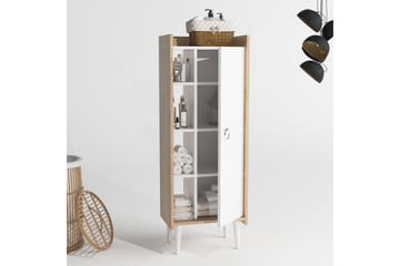 Keachi Highboard 50x30 cm - Natur/Vit - Förvaring - Förvaringsmöbler - Byrå