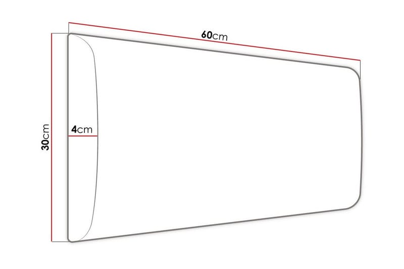 Kenmare Highboard Black/White - Förvaring - Förvaringsmöbler - Byrå