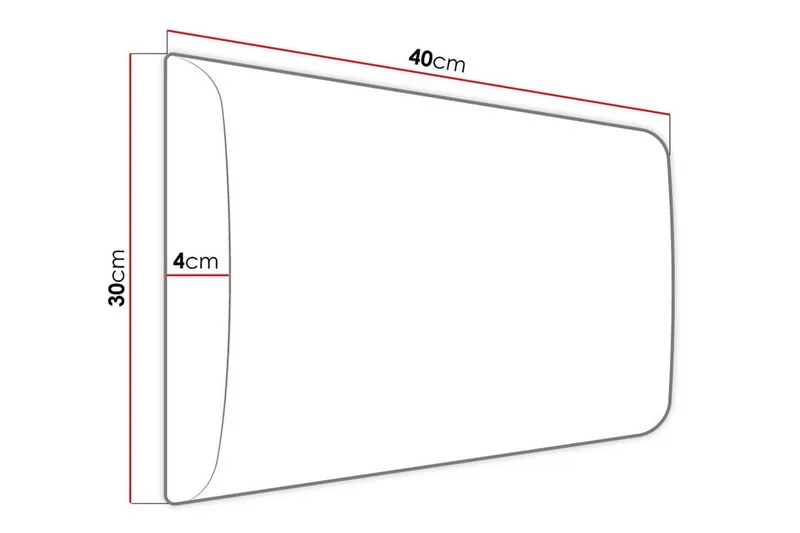 Kenmare Highboard Grey/Black - Förvaring - Förvaringsmöbler - Byrå