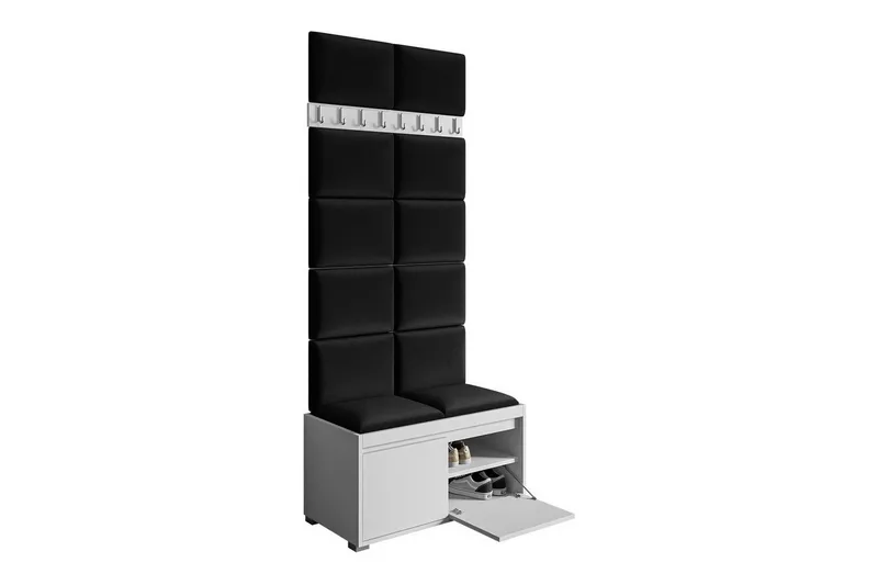 Kenmare Highboard Grey/Black - Förvaring - Förvaringsmöbler - Byrå
