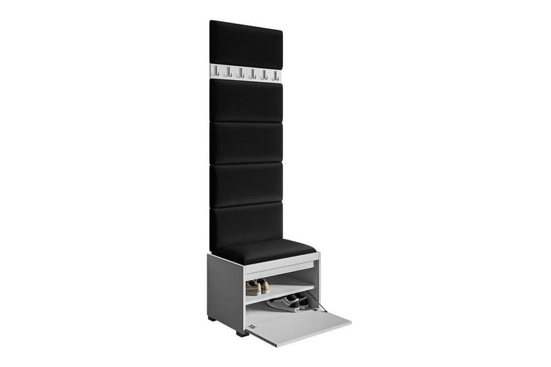 Kenmare Highboard Svart/Vit - Förvaring - Förvaringsmöbler - Byrå