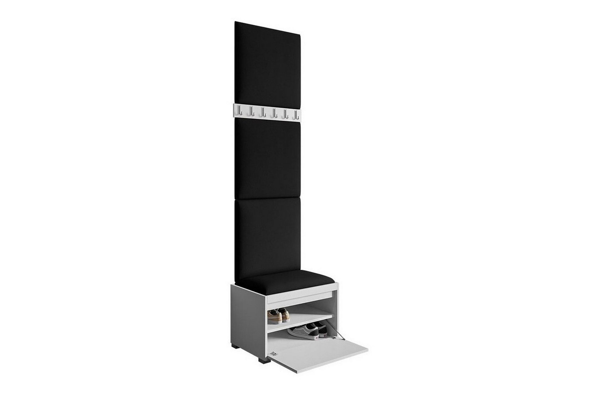 Kenmare Highboard Svart/Vit - Förvaring - Förvaringsmöbler - Byrå