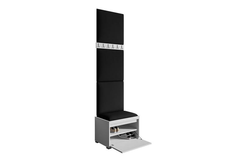 Kenmare Highboard Svart/Vit - Förvaring - Förvaringsmöbler - Byrå