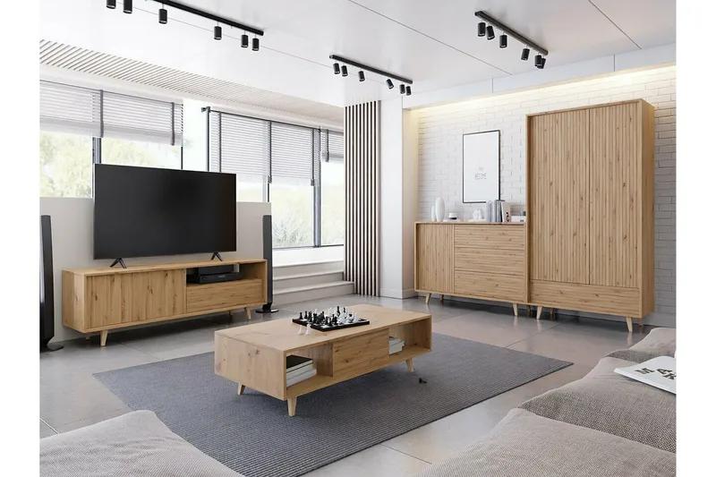 Kintore Highboard - Brun - Förvaring - Förvaringsmöbler - Byrå