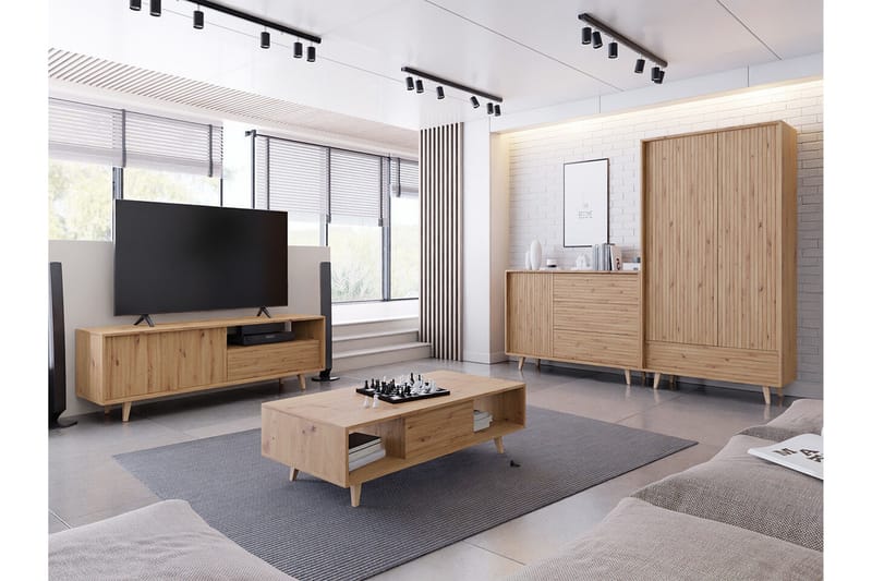 Kintore Highboard - Brun - Förvaring - Förvaringsmöbler - Byrå