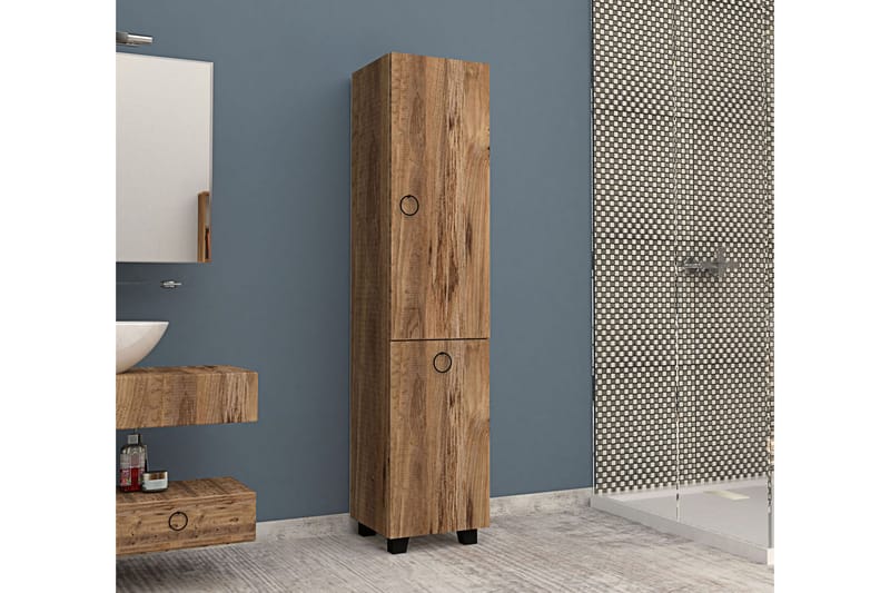 Kolpelle Badrumsskåp - Brun - Förvaring - Förvaringsmöbler - Byrå