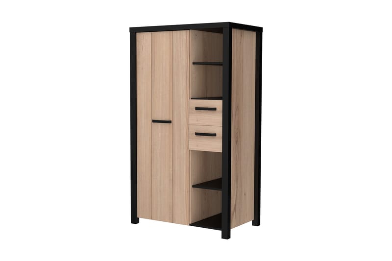Konitsa Highboard 53x91 cm - Brun/Svart - Förvaring - Förvaringsmöbler - Byrå