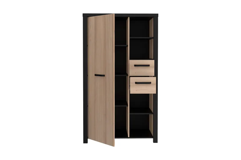 Konitsa Highboard 53x91 cm - Brun/Svart - Förvaring - Förvaringsmöbler - Byrå
