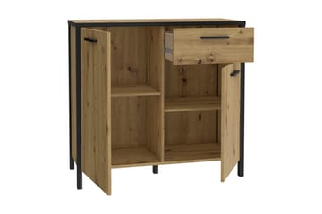 Koufalia Byrå 40x95 cm - Brun/Svart - Förvaring - Förvaringsmöbler - Byrå