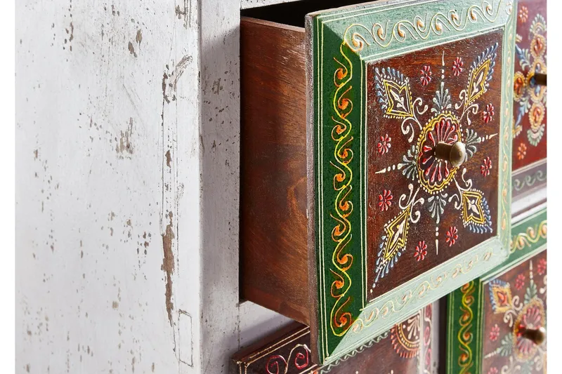 Lasarte Byrå 68 cm - Vit - Förvaring - Förvaringsmöbler - Byrå