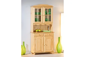 Leksand Skänkvitrin 88 cm - Furu - Förvaring - Förvaringsmöbler - Byrå