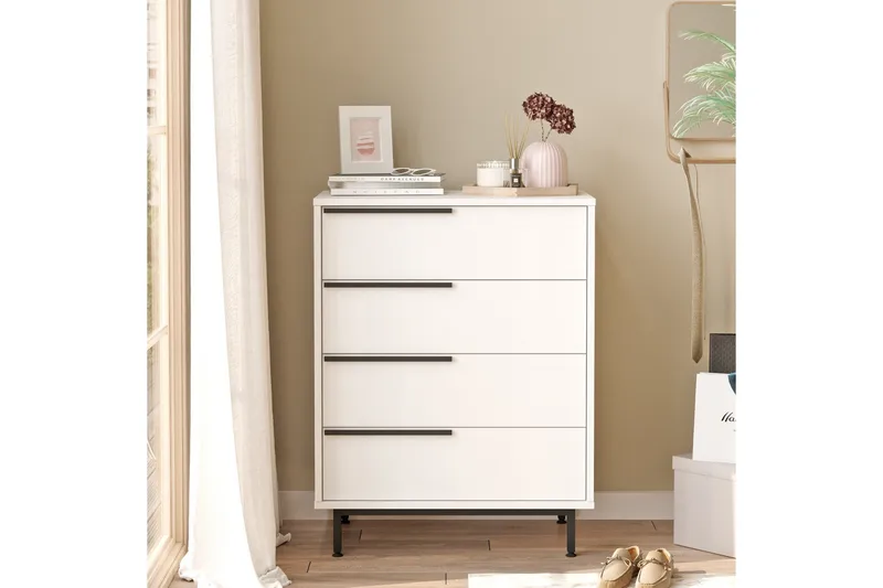 Liyakat Byrå - Vit - Förvaring - Förvaringsmöbler - Byrå