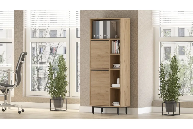 Liyakat Highboard - Valnöt - Förvaring - Förvaringsmöbler - Byrå