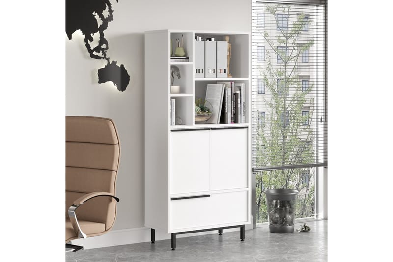 Liyakat Highboard - Vit - Förvaring - Förvaringsmöbler - Byrå