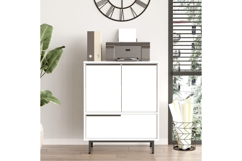 Liyakat Highboard - Vit - Förvaring - Förvaringsmöbler - Byrå