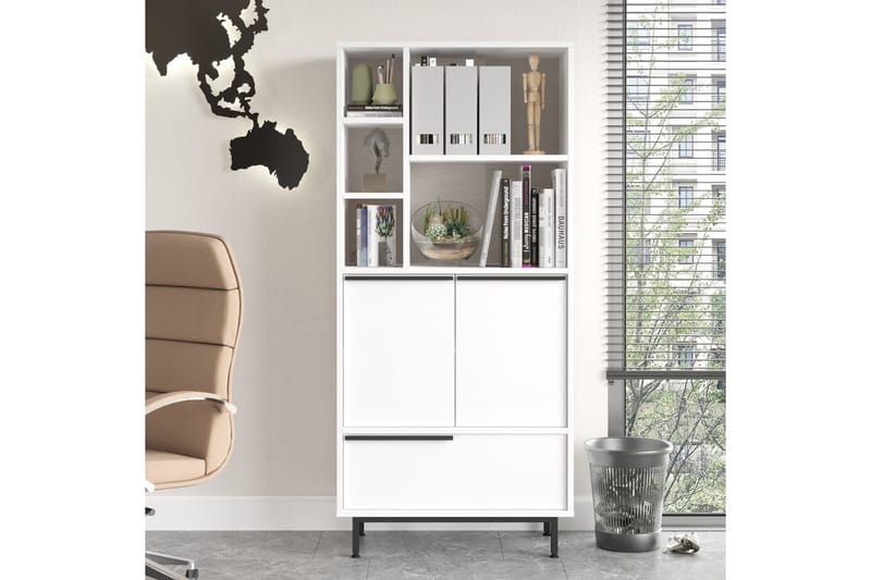Liyakat Highboard - Vit - Förvaring - Förvaringsmöbler - Byrå