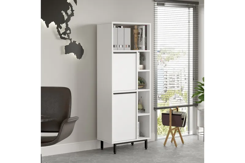 Liyakat Highboard - Vit - Förvaring - Förvaringsmöbler - Byrå