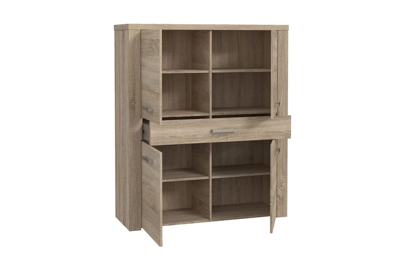 Loannia Highboard 42x117 cm - Brun - Förvaring - Förvaringsmöbler - Byrå