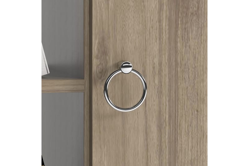 LOGGY Highboard 50x30 cm Mörkbrun/Antracit - Förvaring - Förvaringsmöbler - Byrå