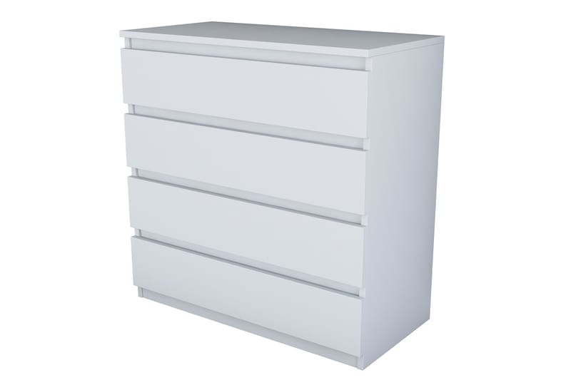 Lukkad Byrå - Vit - Förvaring - Förvaringsmöbler - Byrå