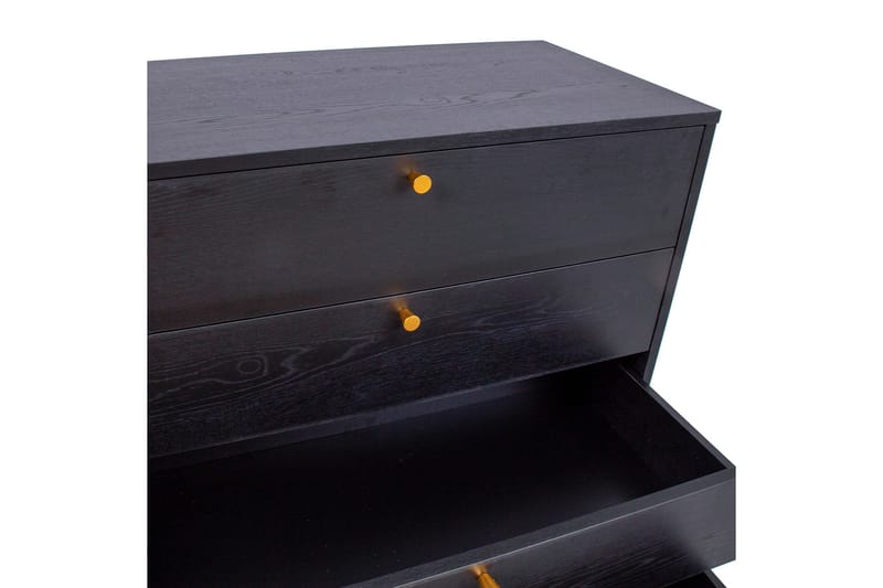 Luxembourg Byrå Svart/Koppar - Förvaring - Förvaringsmöbler - Byrå