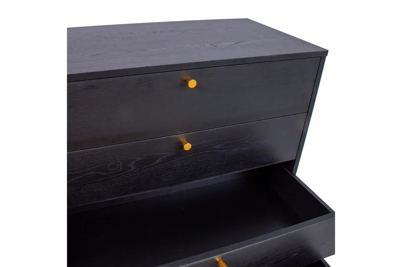 Luxembourg Byrå Svart/Koppar - Förvaring - Förvaringsmöbler - Byrå