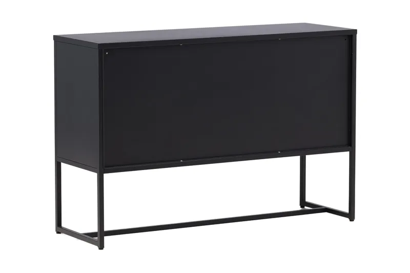 Malla Skåpsbyrå 120x40x80 cm - Svart - Förvaring - Förvaringsmöbler - Byrå