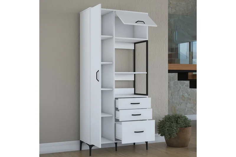 Manorma Highboard - Vit - Förvaring - Förvaringsmöbler - Byrå