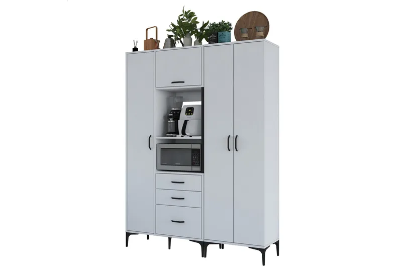 Manorma Highboard - Vit - Förvaring - Förvaringsmöbler - Byrå