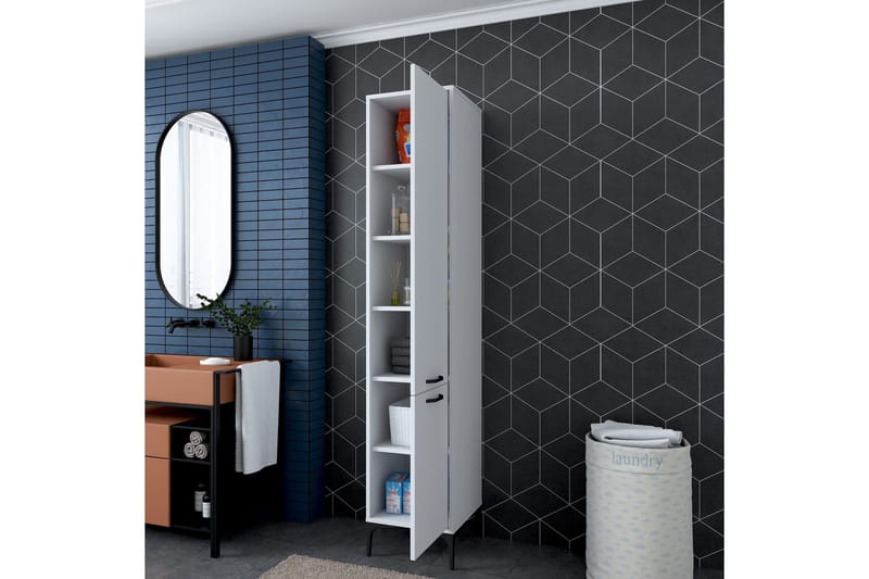 Manorma Highboard - Vit - Förvaring - Förvaringsmöbler - Byrå