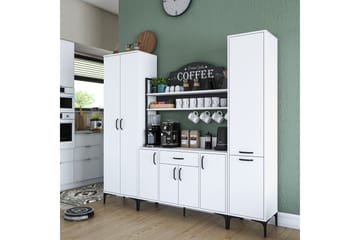 Manorma Highboard - Vit - Förvaring - Förvaringsmöbler - Byrå