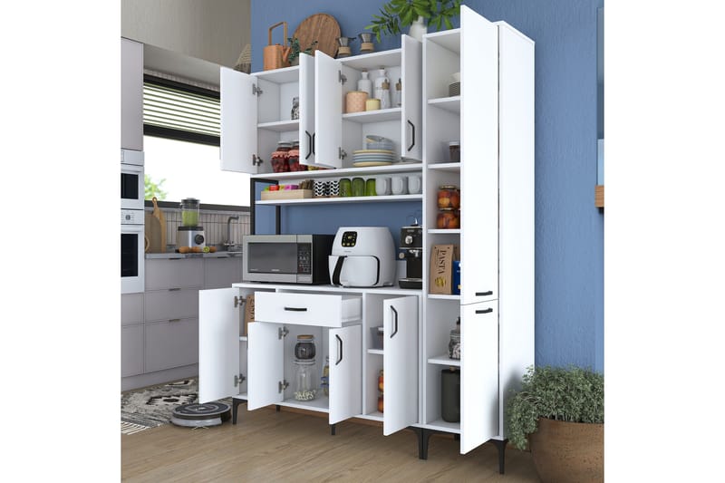 Manorma Highboard - Vit - Förvaring - Förvaringsmöbler - Byrå