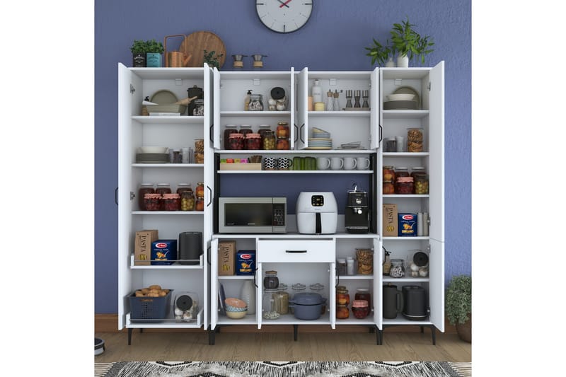 Manorma Highboard - Vit - Förvaring - Förvaringsmöbler - Byrå