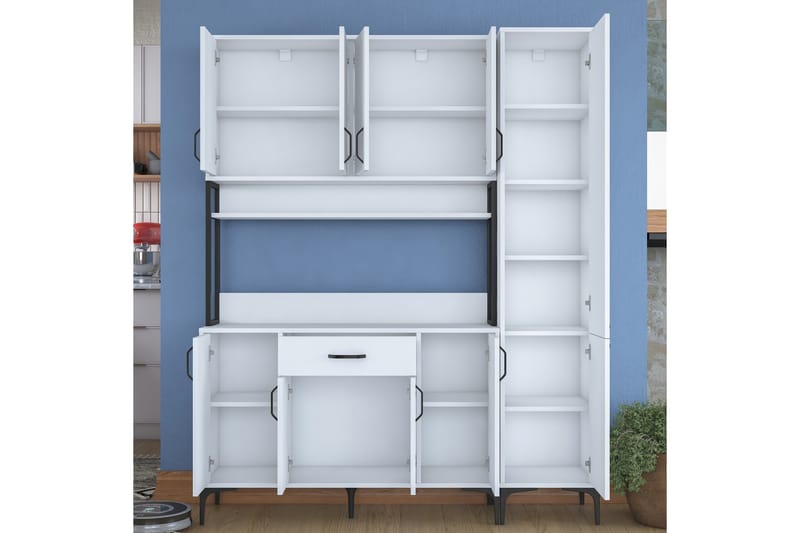 Manorma Highboard - Vit - Förvaring - Förvaringsmöbler - Byrå